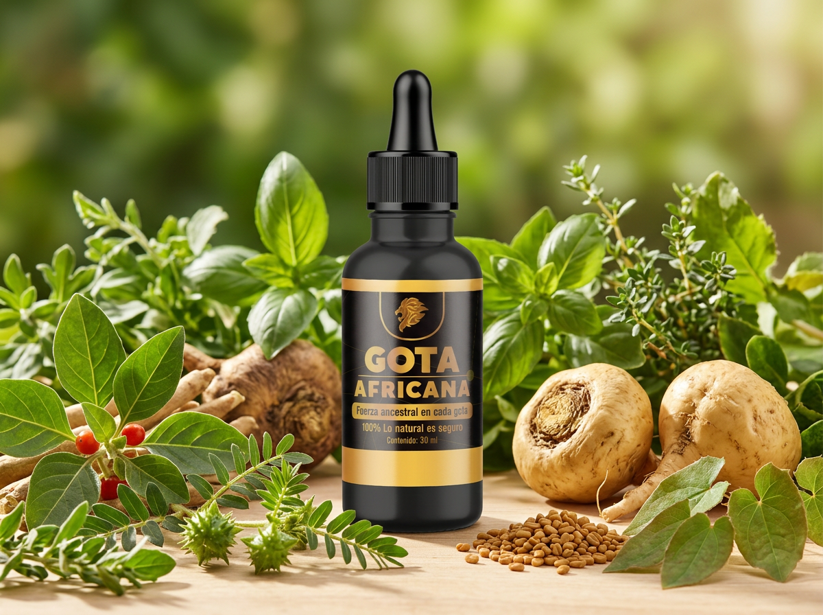 Ingredientes naturales de la fórmula de Gota Africana