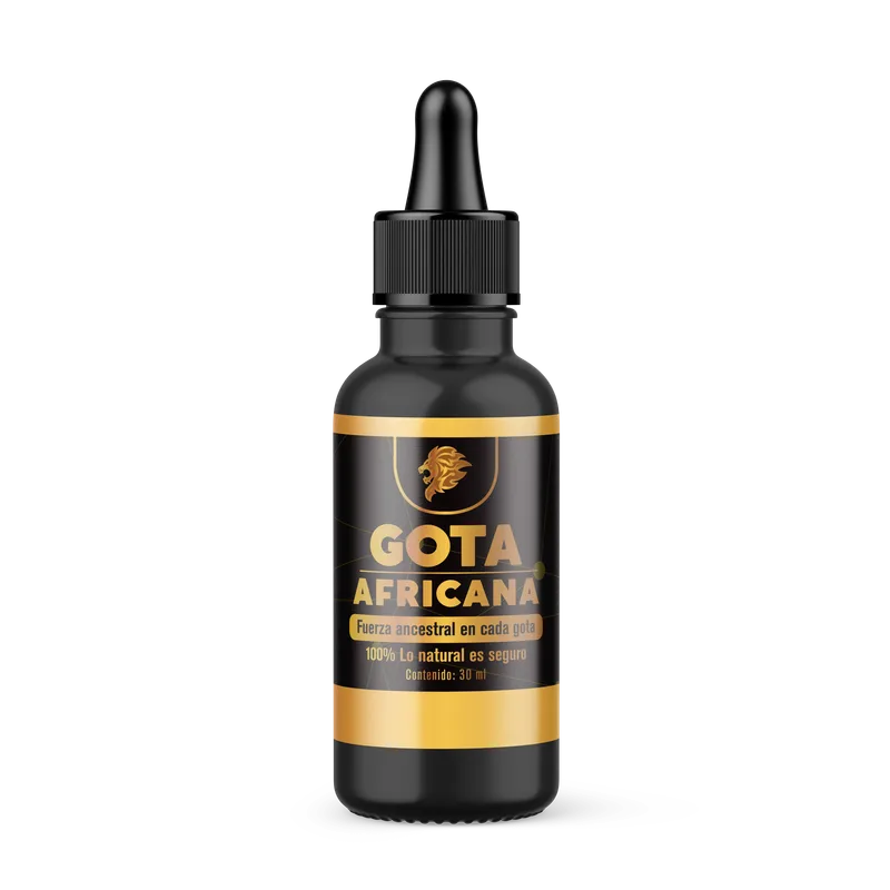 Gota Africana — gotas naturales para la potencia masculina y la testosterona, frasco original Colombia