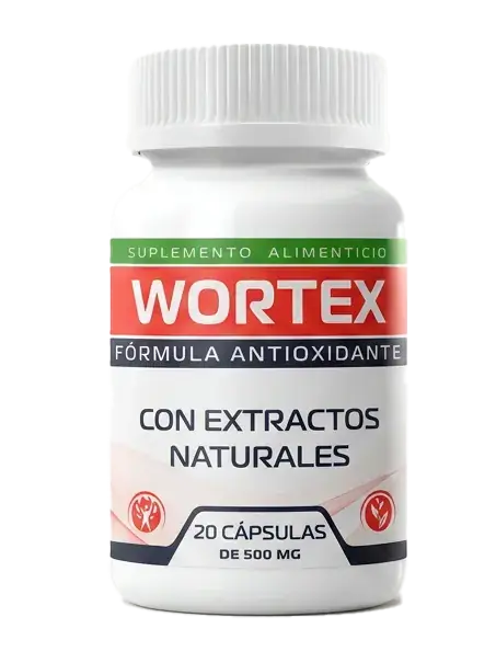 Wortex Cápsulas - 20 cápsulas de 500mg